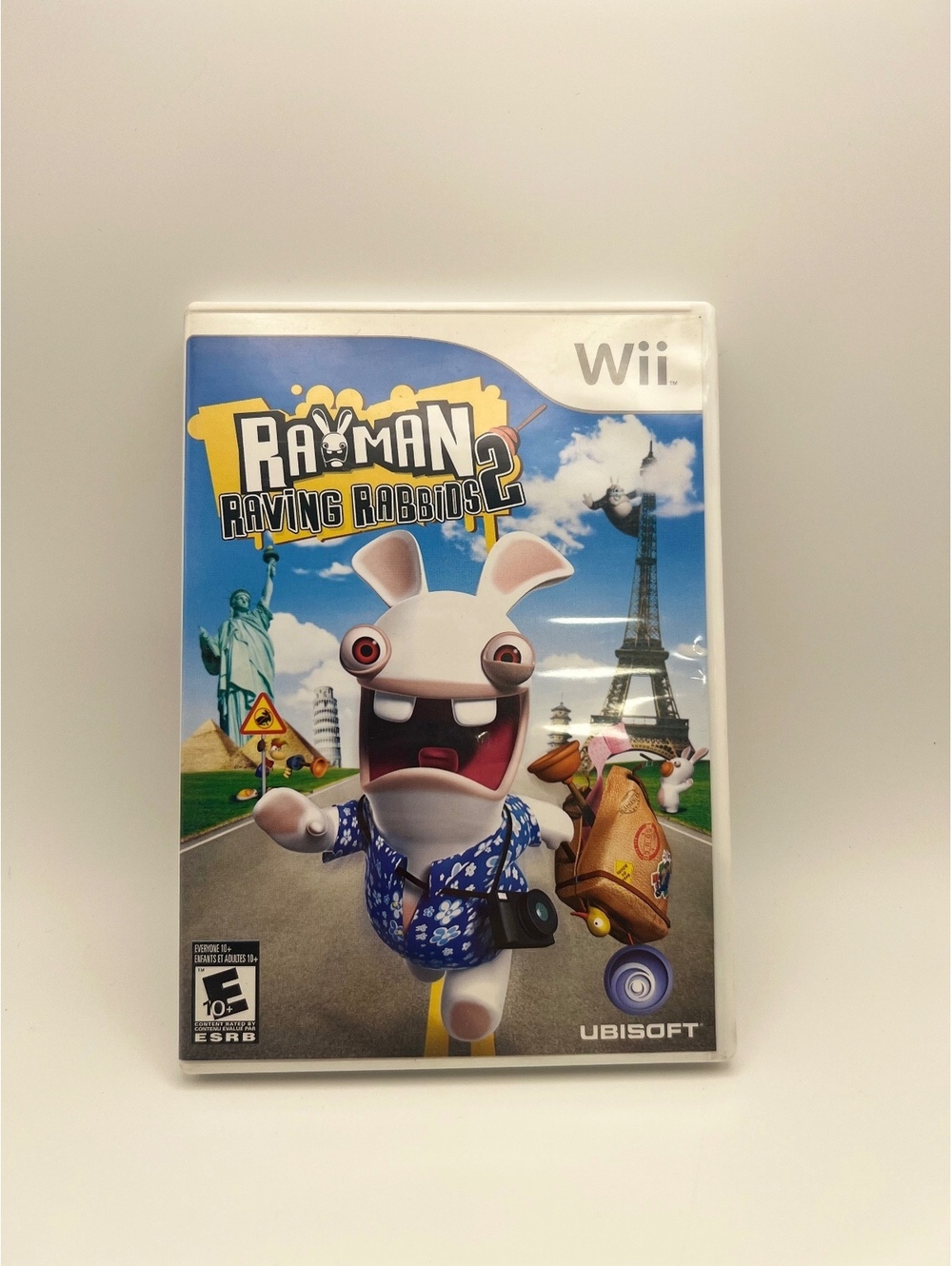 Rayman Raving Rabbids 2 Nintendo Wii CIB Complete Manual Tested Ubisoft - Picture 2 of 5